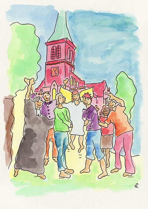 Postkarte-2013-Auferstehungskirche